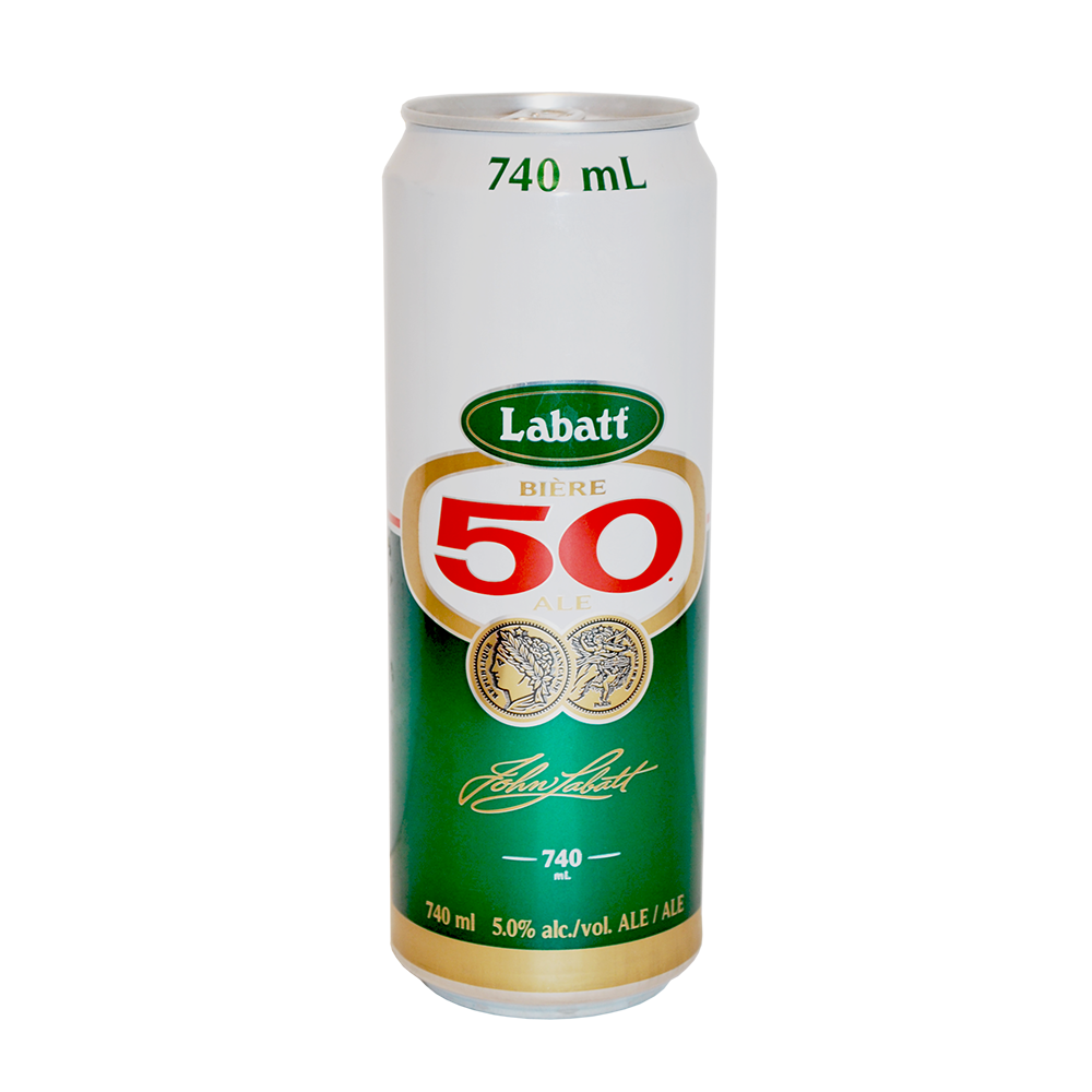 Inhal'Nation - Labatt 50 Beer - Stash Can - 740ML