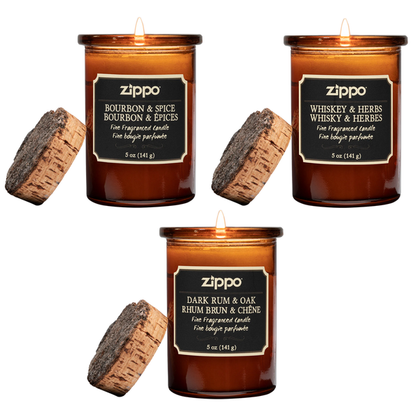 ZIPPO - FINE FRAGRANCED CANDLE - ASST SCENTS
