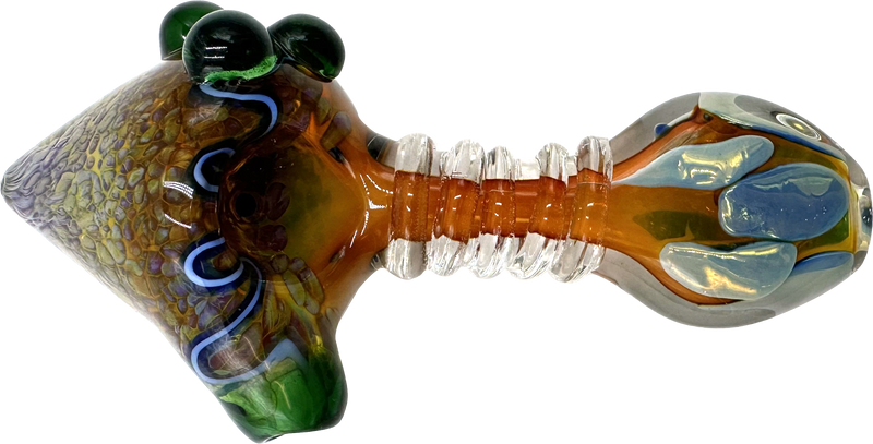 Amsterdam Glass - Fumed Glass Mushroom Pipe - 5"