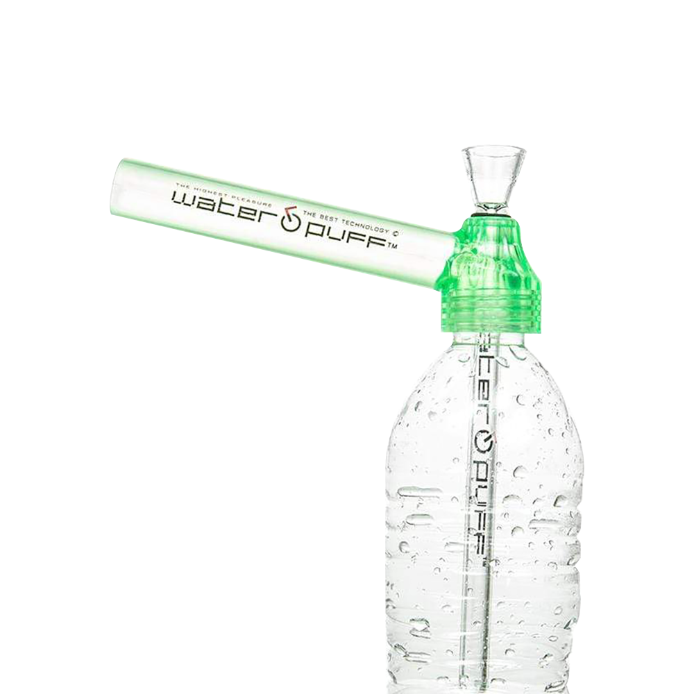 Water Puff - Portable Water Bottle Bong Attachment - Asst Colours