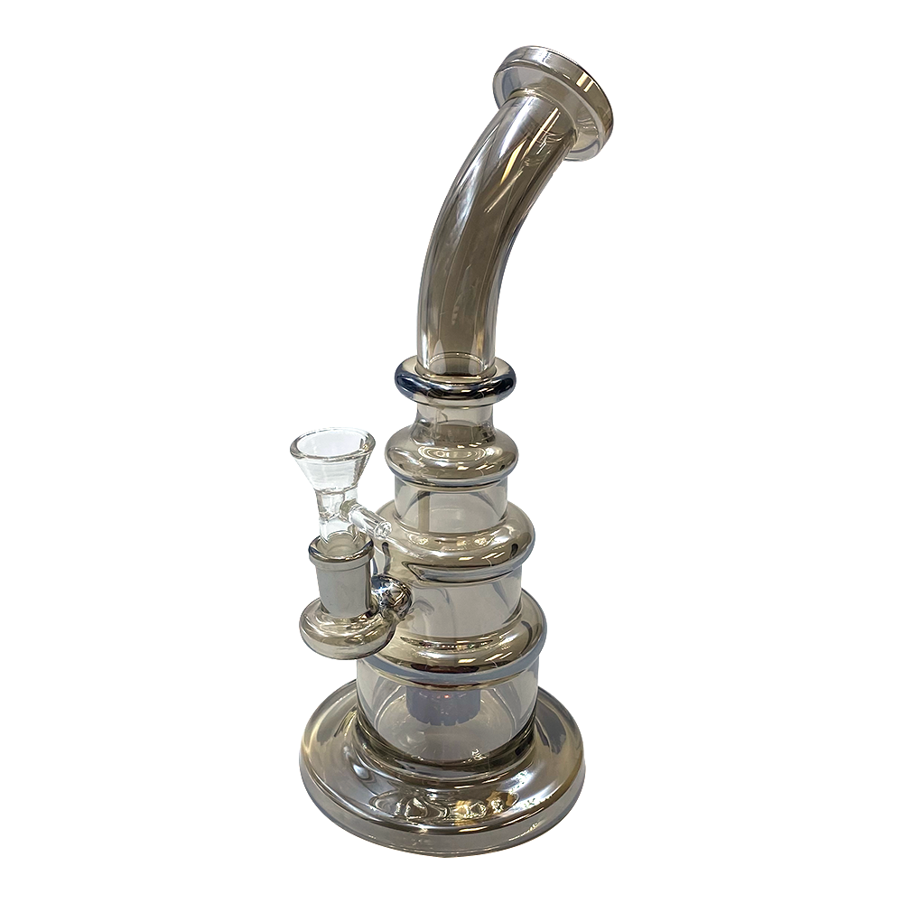 Electroplated Glass Bong - 10" - Assorted Colours