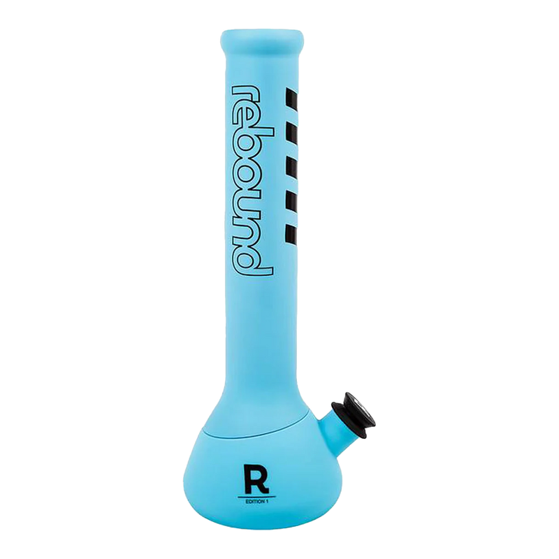 Rebound - Silicone Beaker Bong - 14" - Assorted Colours