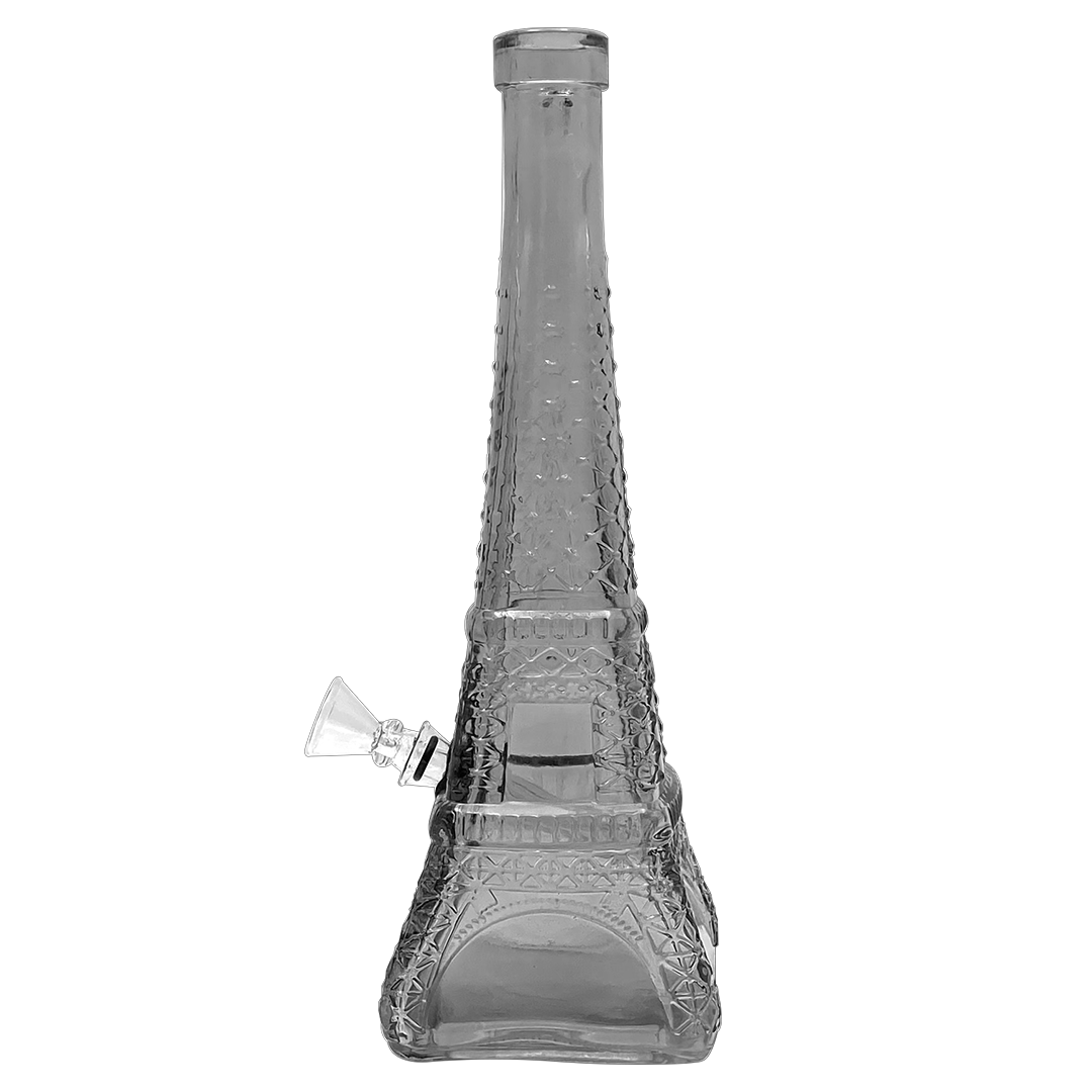 Eiffel Tower Glass Bong - 10.5"