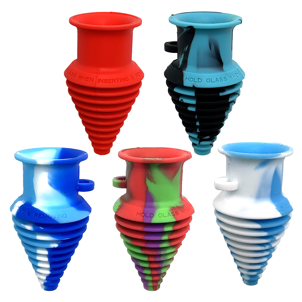 Silicone Mouthpiece for Bong -  Assorted Colours
