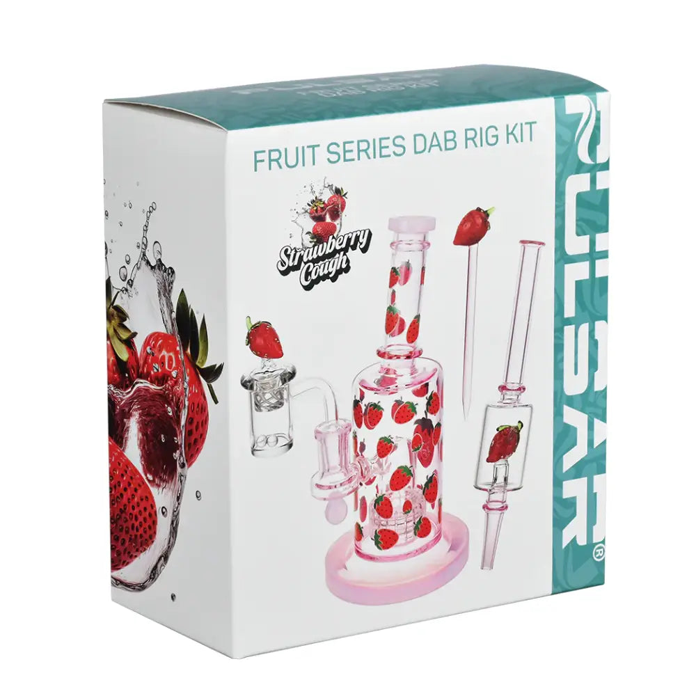 8’’ Pulsar Fruit Series Glow in the Dark Dab Rig Kit