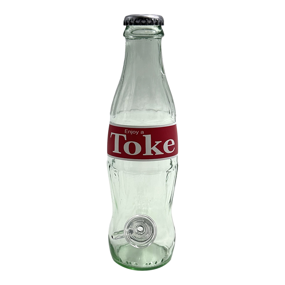 Soda Pop Bottle Bong - Toke - 7.5"