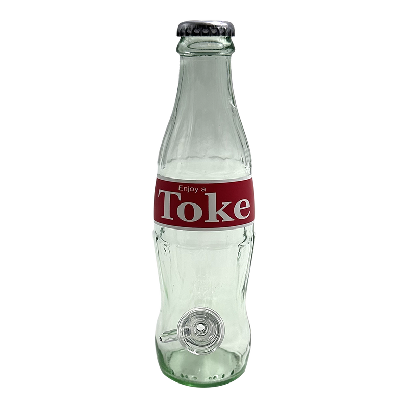 Soda Pop Bottle Bong - Toke - 7.5"