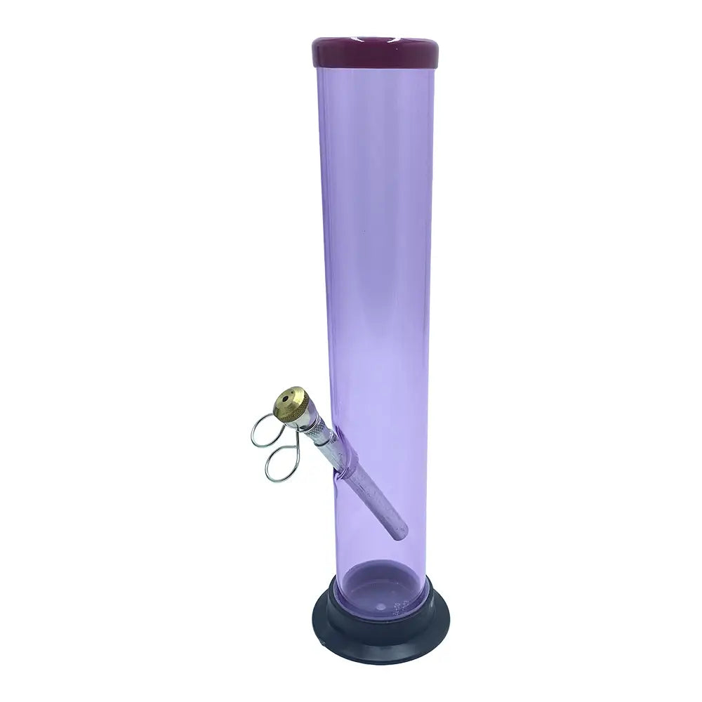Acrylic Bong - Straight Tube - 12’’ - Random Color