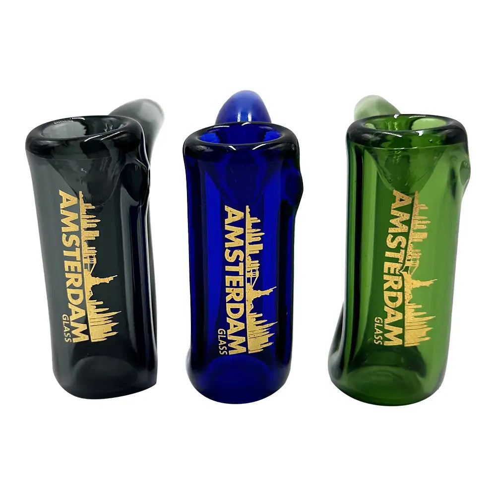 Amsterdam Glass - Wizard Sherlock Glass Pipe - 5’’ - Random Color