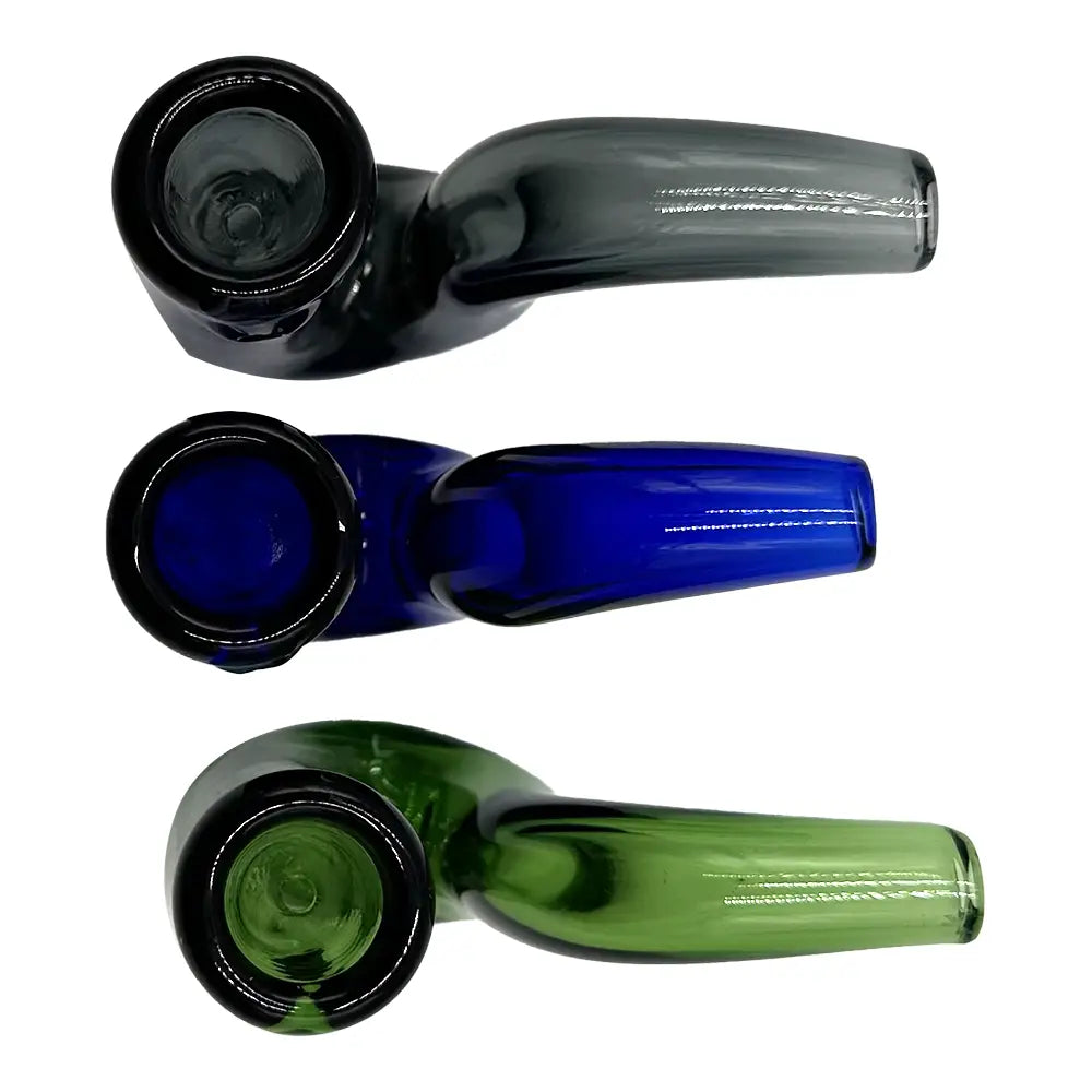 Amsterdam Glass - Wizard Sherlock Glass Pipe - 5’’ - Random Color