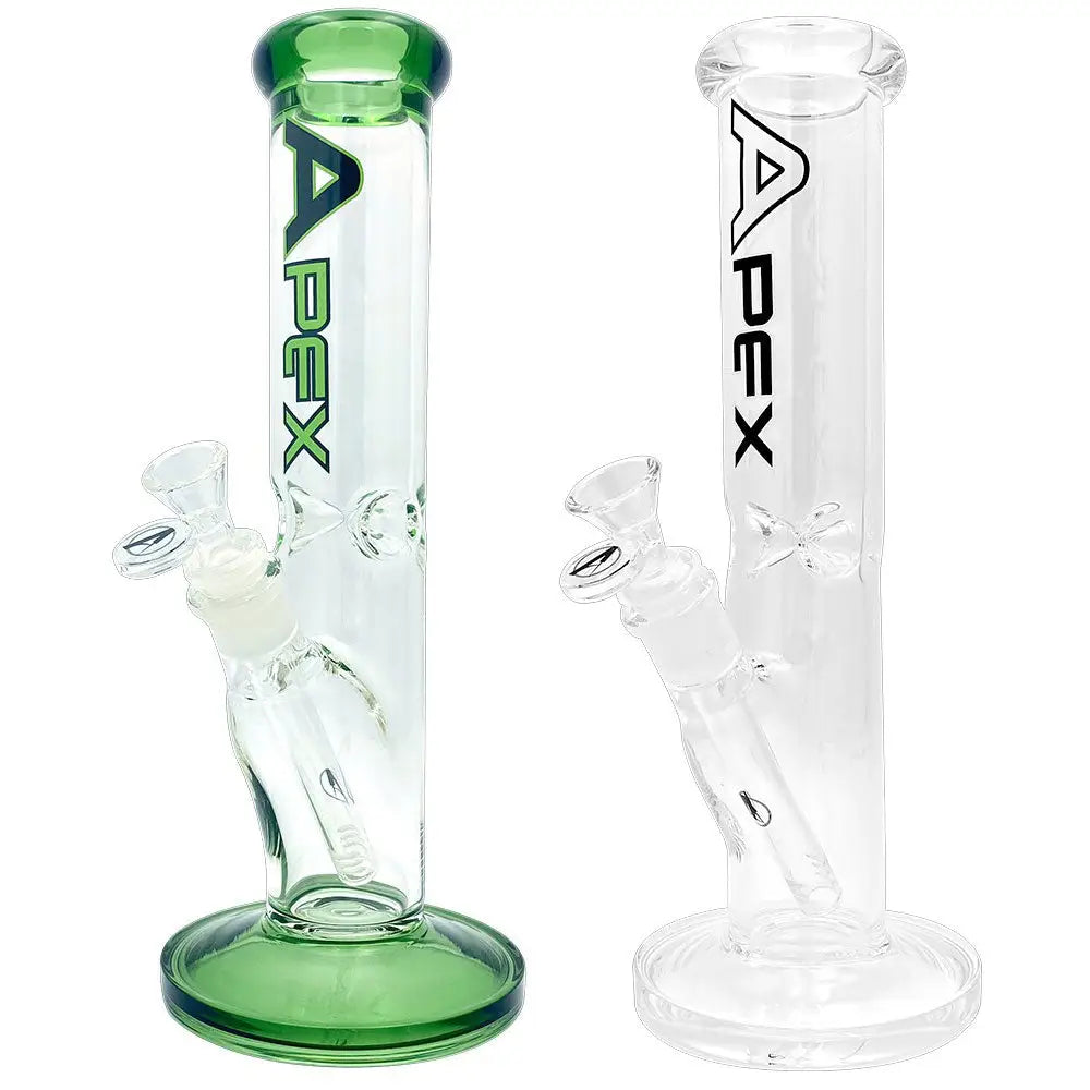 Apex - Glass Bong - Straight Tube - 12’’