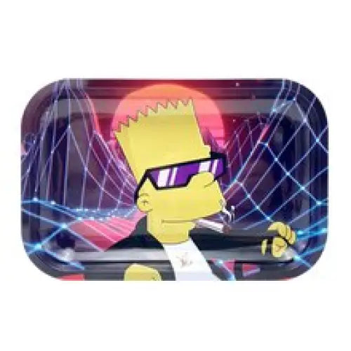 Arsenal - Bart Vaporwave Metal Rolling Tray - Medium