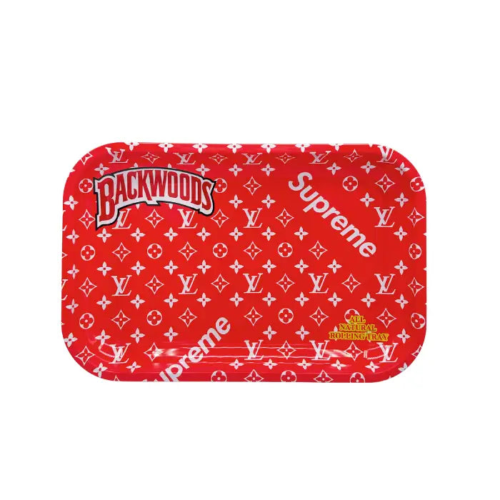 Arsenal - Designer Metal Rolling Tray - Medium