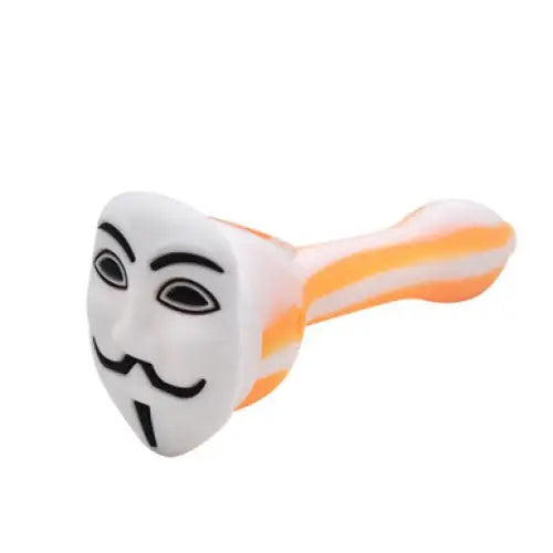 Arsenal - Guy Fawkes Silicone Pipe - 5’’