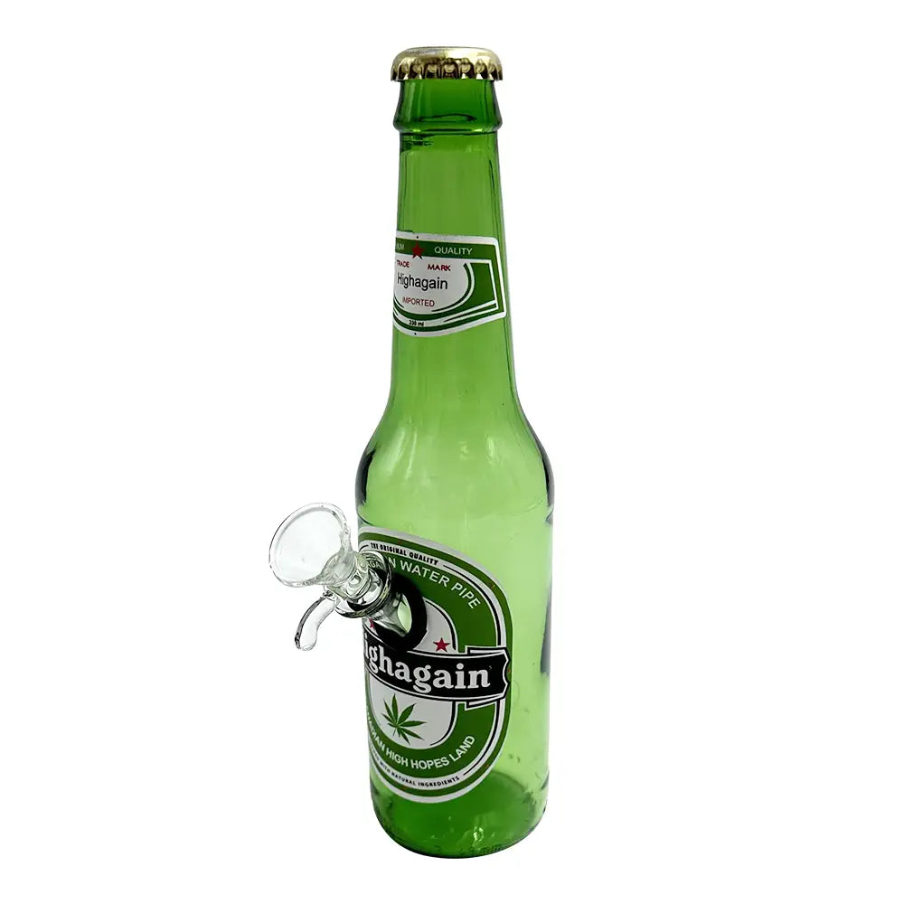 Beer Bottle Bong - Highagain - 9’’