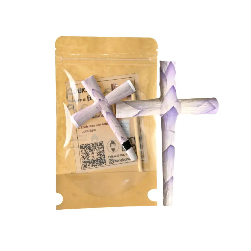 Bong Baba - Blue Lotus Cross Pre-rolled Cones