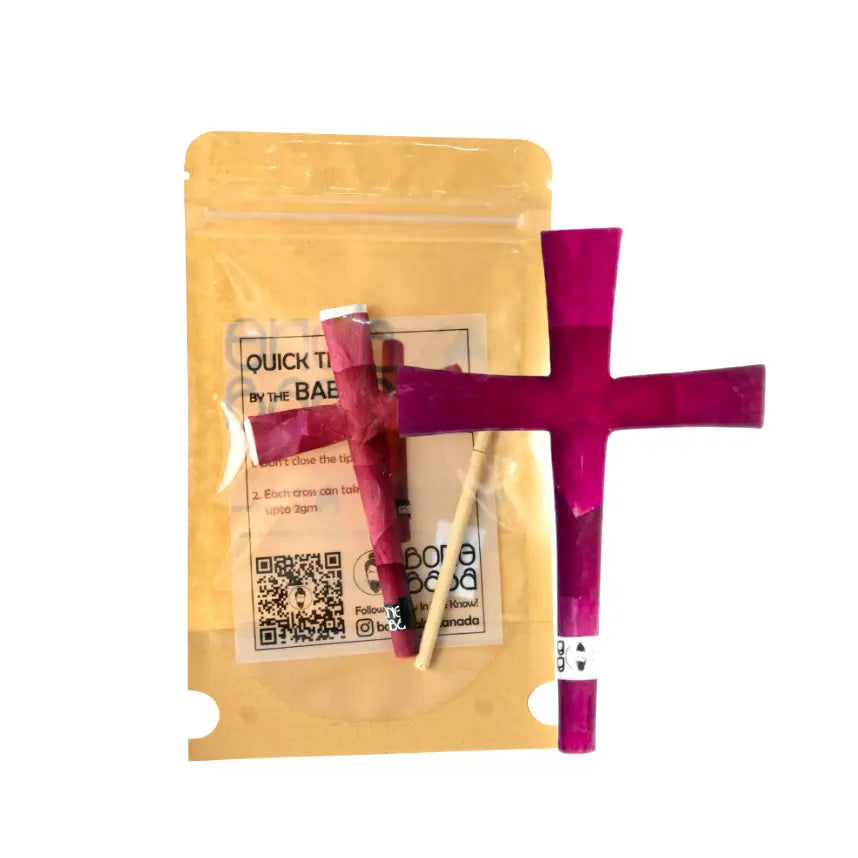 Bong Baba - Red Rose Cross Pre-rolled Cones