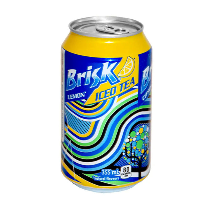 Brisk Lemon Iced Tea Stash Can 355ML