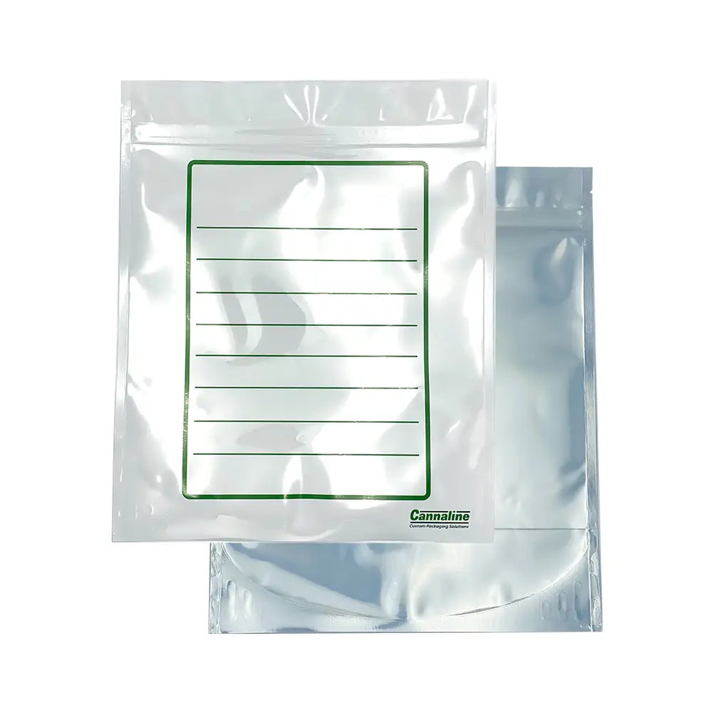 Cannaline - 1/2 Lbs Medical Grade Reusable Smell Proof Bags - 10 Packs