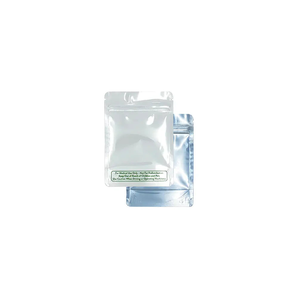 Cannaline - 1/8 Oz. Medical Grade Small Clear Reusable Smell Proof Bags - 10 Packs