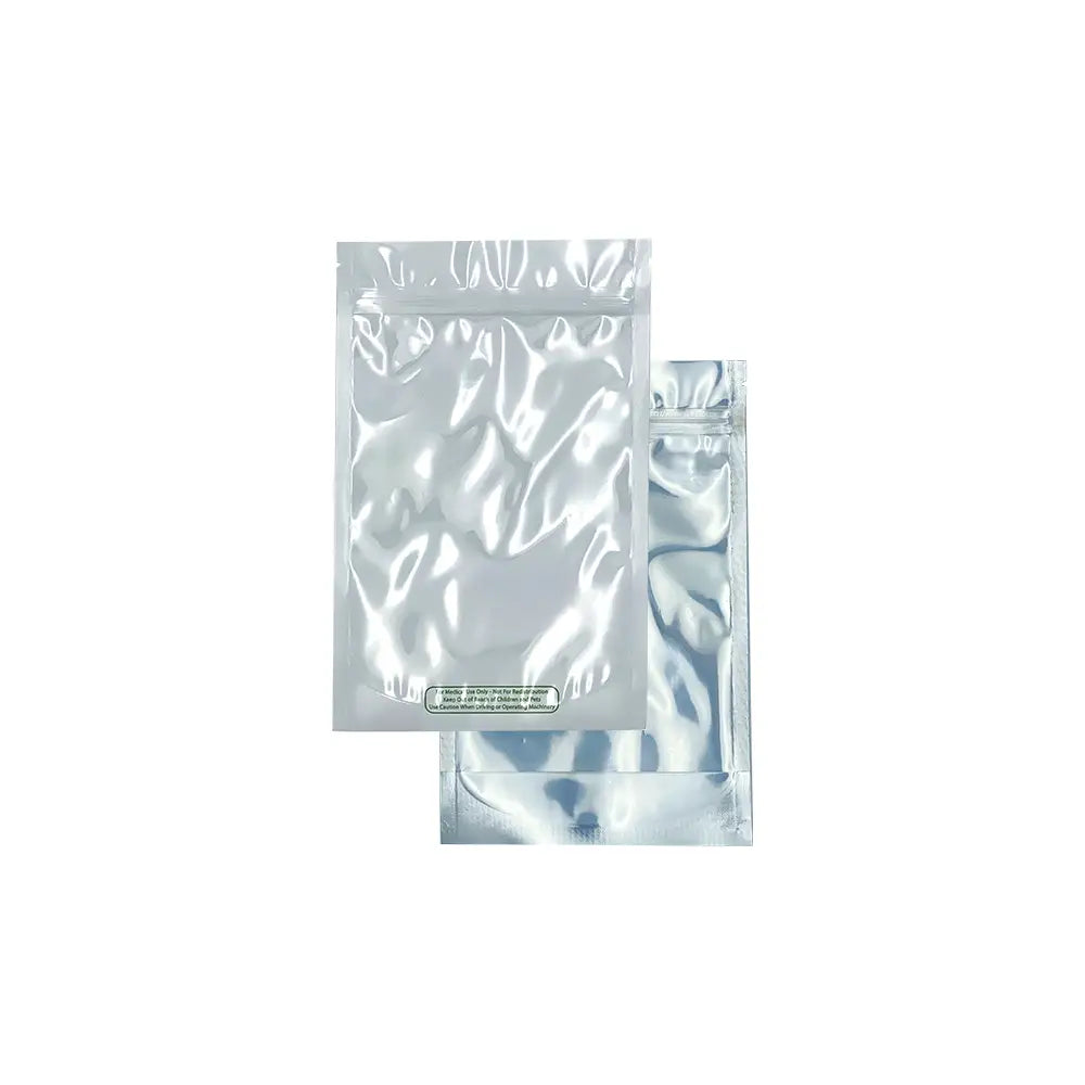 Cannaline - 1Oz. Medical Grade Small Clear Reusable Smell Proof Bags - 10 Packs