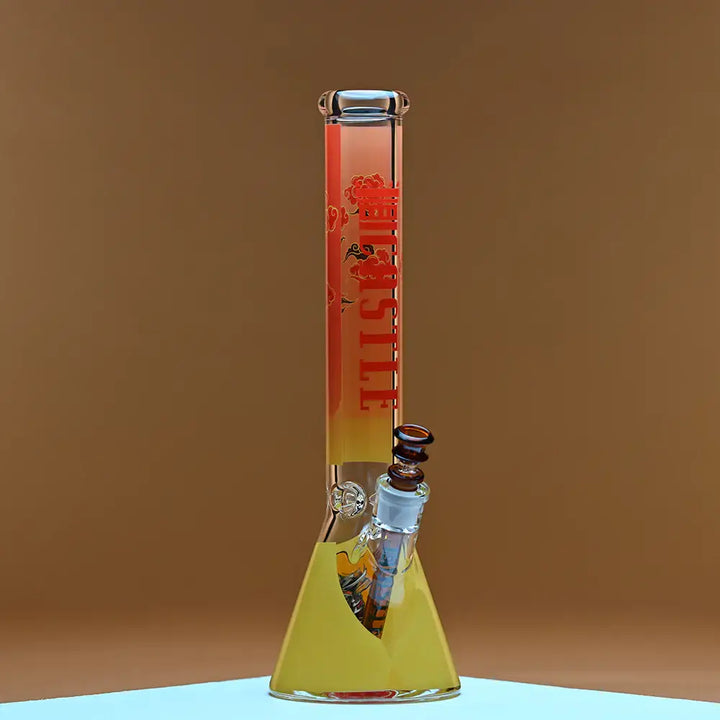 Castle Glassworks - Samurai Glass Beaker Bong - 16’’ - 9MM