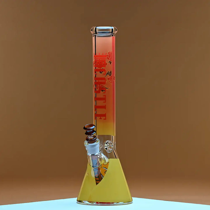 Castle Glassworks - Samurai Glass Beaker Bong - 16’’ - 9MM