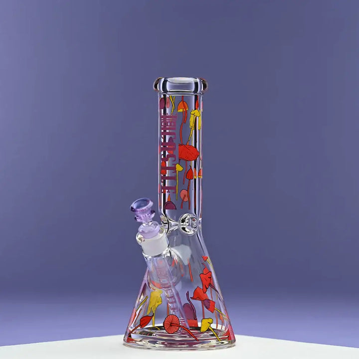 Castle Glassworks - Shroomie Glass Beaker Bong - 12’’ - 9MM