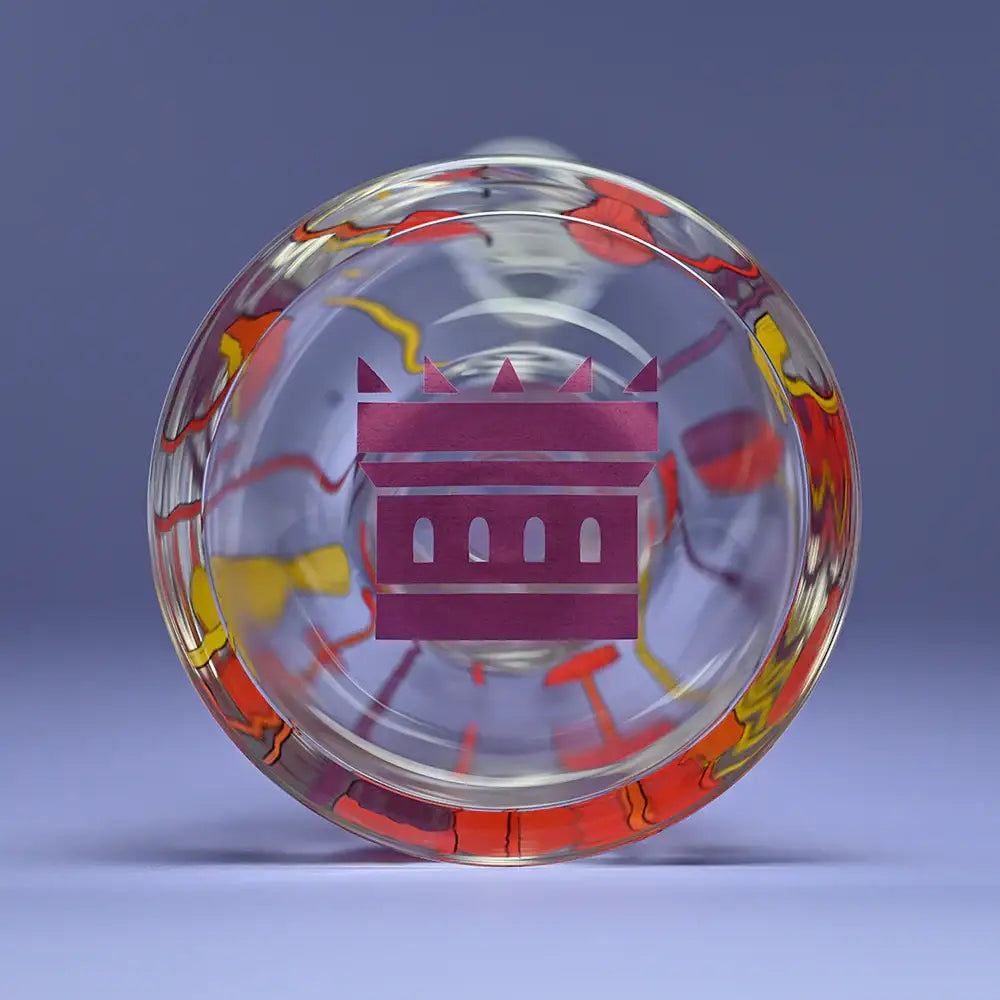 Castle Glassworks - Shroomie Glass Beaker Bong - 12’’ - 9MM