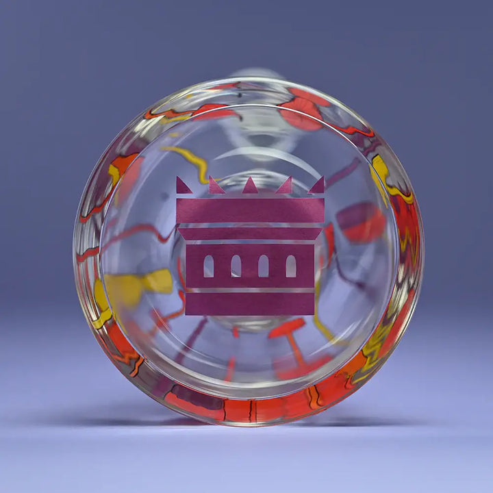 Castle Glassworks - Shroomie Glass Beaker Bong - 12’’ - 9MM