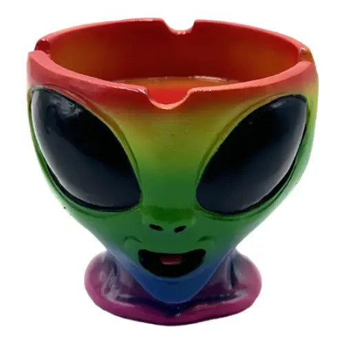 Ceramic Ashtray - Pride-ful Alien Head