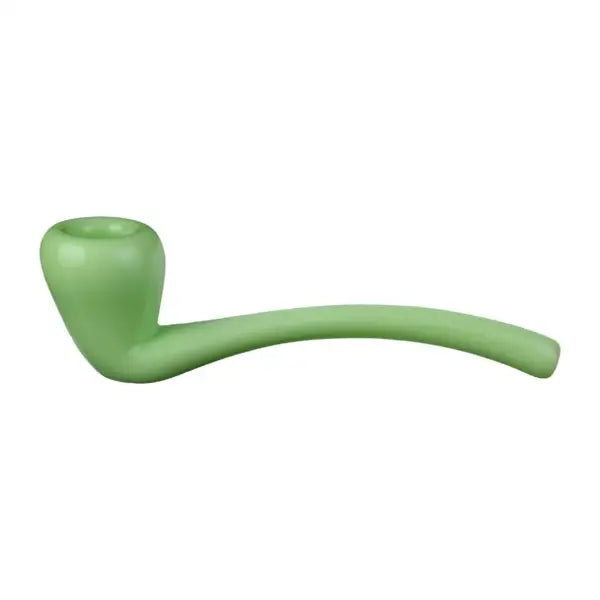Chameleon Glass - Aragorn Briar Pipe - Slyme Green