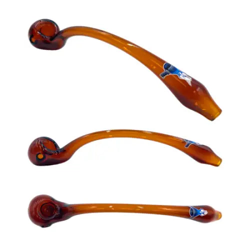 Chameleon Glass - Gandalf Glass Spoon Pipe - Amber