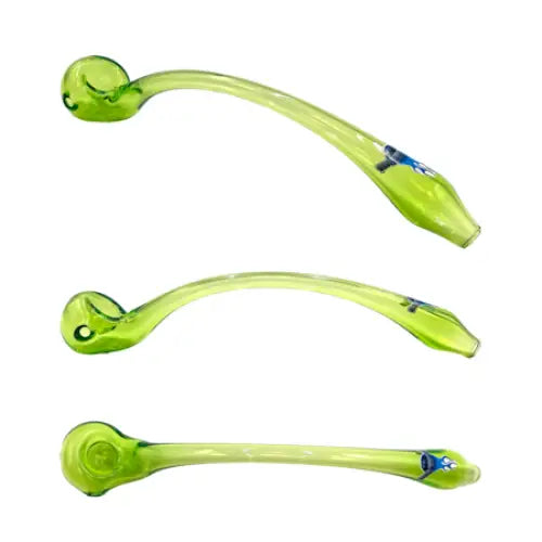 Chameleon Glass - Gandalf Glass Spoon Pipe - Light Green