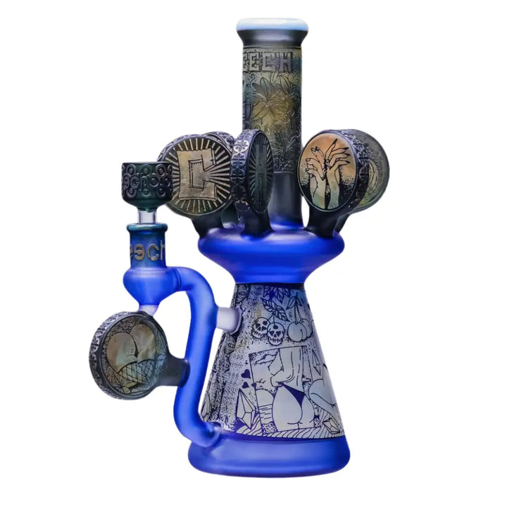 Cheech - 11.5’’ Swing the Mood Bong - Blue