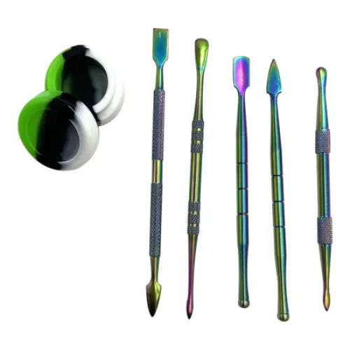 Emerald Smoke - Metal Dab Tool Kit - 6pcs