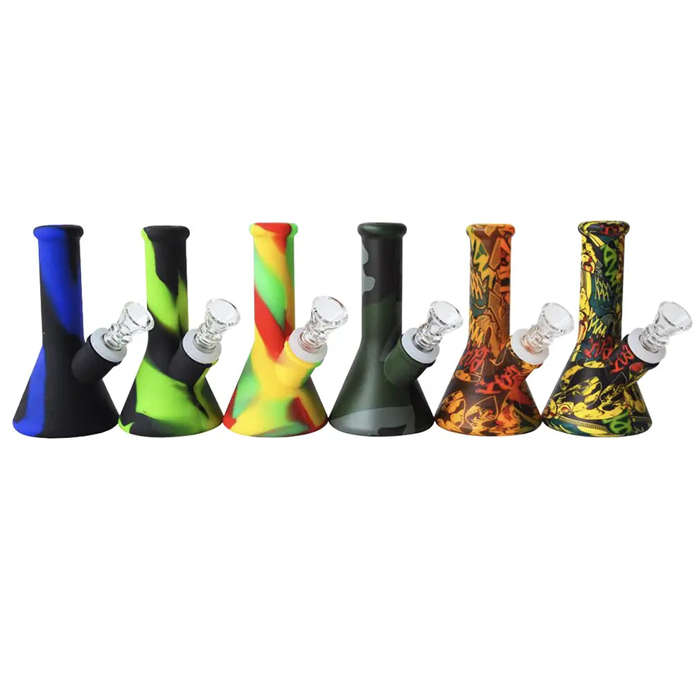Ezygo - Mini Beaker Bong - 5’’ - Random Color