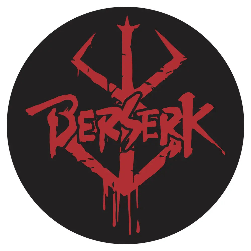 Glass Ashtray - Berserk Logo