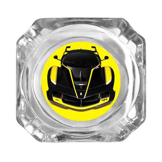 GLASS ASHTRAY - FERRARI 2
