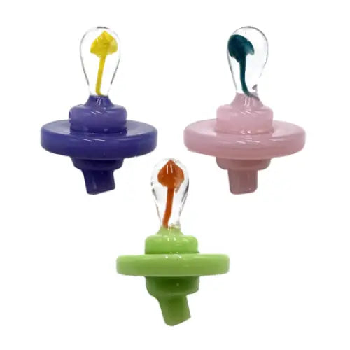 Glass Carb Cap - Random Color
