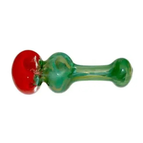 Glass Double Spoon Hitter - Ice Cream Cone - 5’’