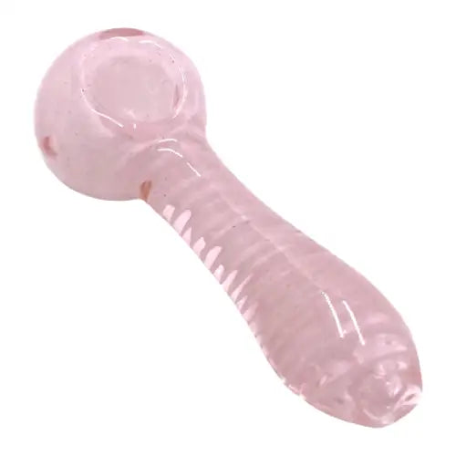 Glass Spoon Pipe - Inner Corkscrew - Random Color