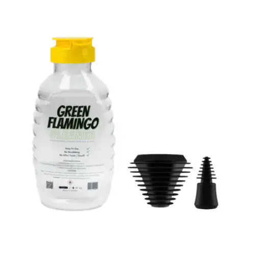 Green Flamingo - Liquid Cleaner - 11 Oz. + Plug Caps