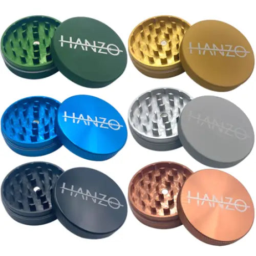 Hanzo - Metal Grinder - 2 Pieces - 63mm