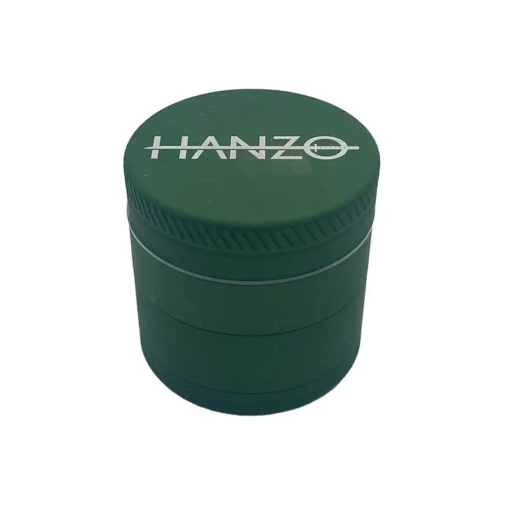 Hanzo - Metal Grinder - 4 Pieces - 40mm - Matte green