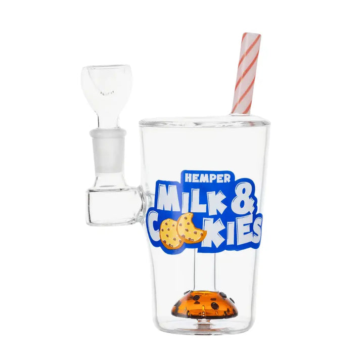 Hemper - 6’’ Milk & Cookies Glass Bong