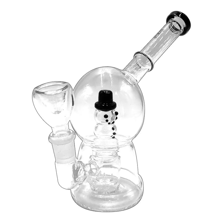 Hemper - Snowman Glass Bong - 7’’