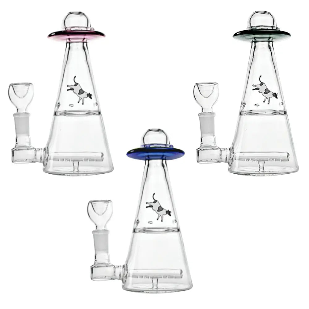 Hemper - UFO Glass Bong - 7’’