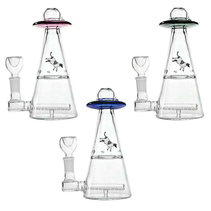 Hemper - UFO Glass Bong - 7’’