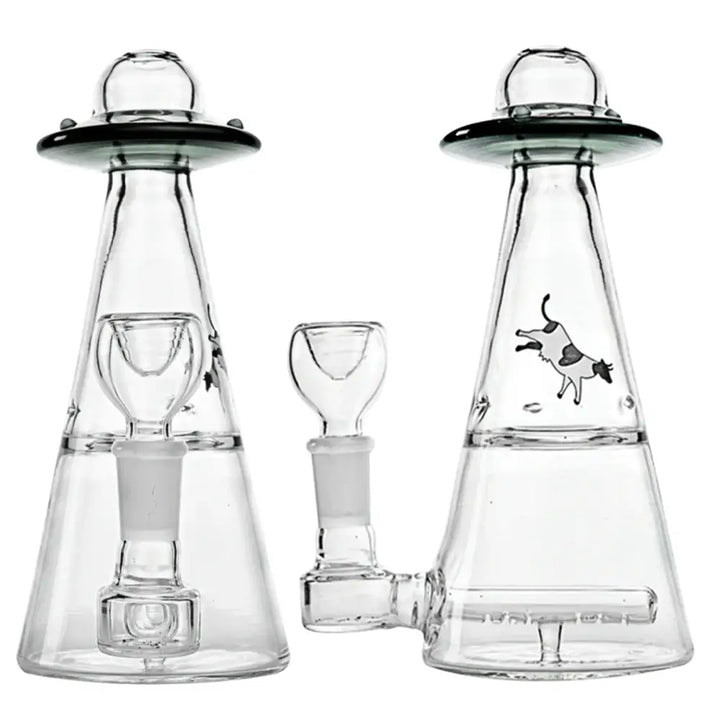 Hemper - UFO Glass Bong - 7’’